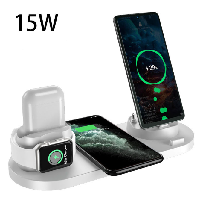 Chargeur Sans Fil 6 en 1