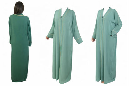 Abaya Femme Taille Unique — Coupe Fluide & Élégante