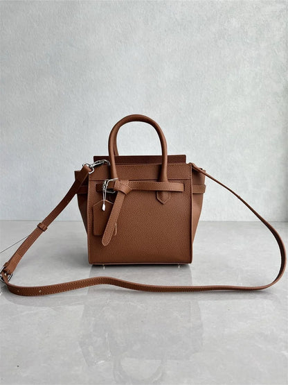 Sac à main New Wing Bag 2025, tendance, en cuir de vachette, simple et pratique, à bandoulière inclinée, pour femme.