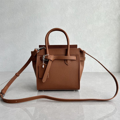 Sac à main New Wing Bag 2025, tendance, en cuir de vachette, simple et pratique, à bandoulière inclinée, pour femme.